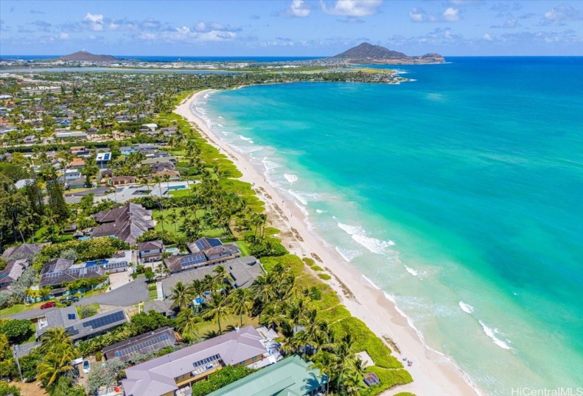 Kailua Beach looking North