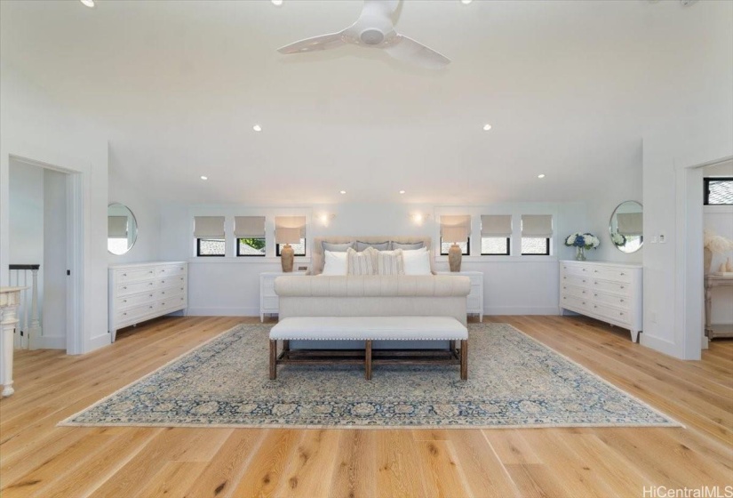 Primary Bedroom on the second story