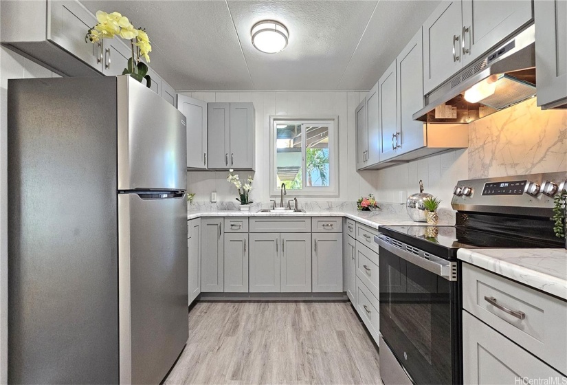 Kitchen with Stainless Steel Applianaces