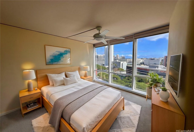 2nd Bedroom, virtually staged