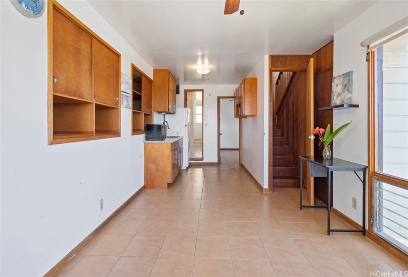 Basement has interior staircase to 2nd level