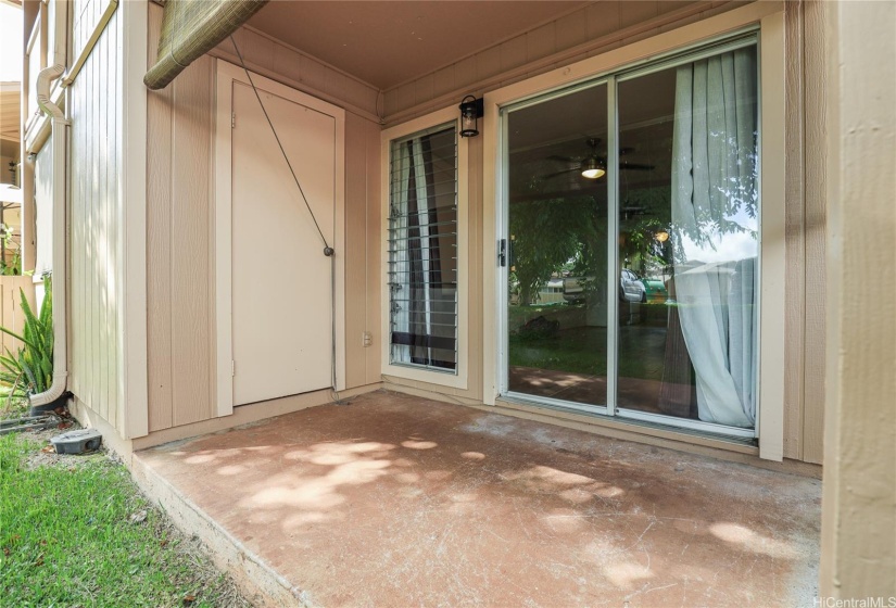 Lanai / Storage Closet