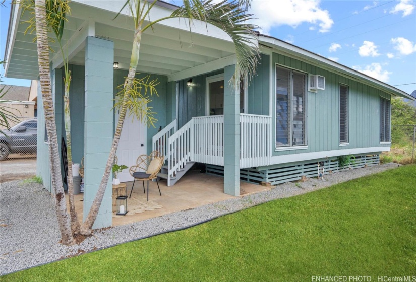 Digitally enhanced by adding grass