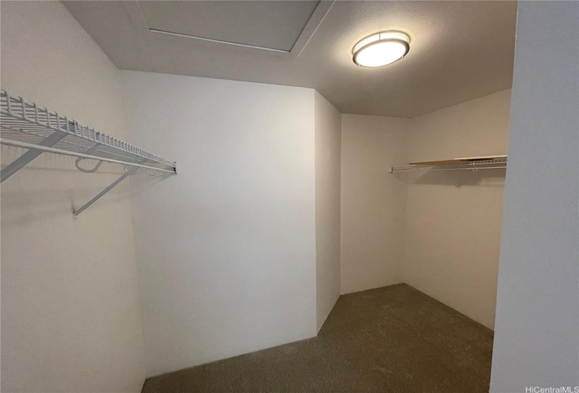 Large walk-in closet