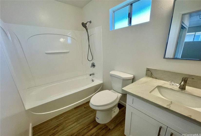 Upgraded Guest Bathroom