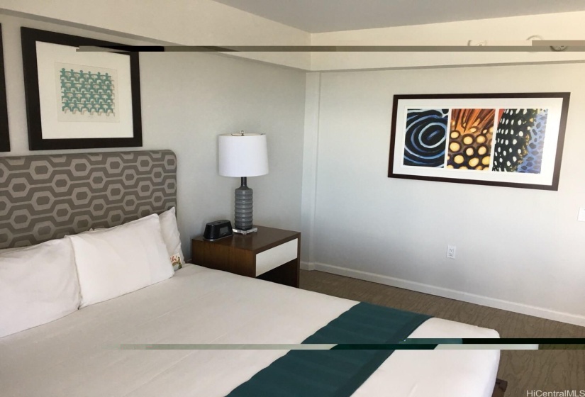 Updated bedroom photo.