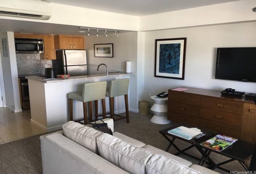 Updated living area photo.