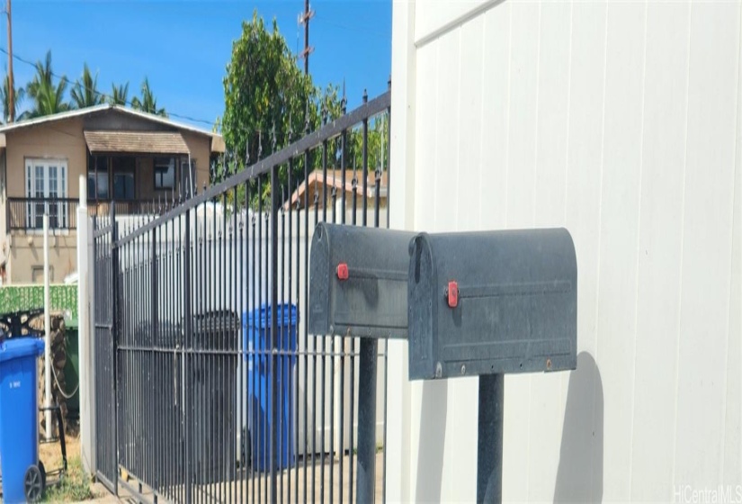 Gate for shared driveway