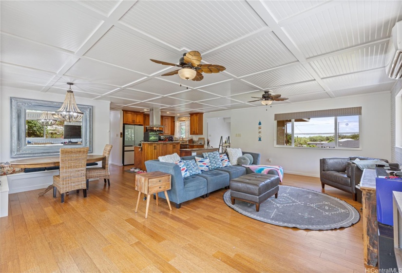 Open floor plan with thoughtful design