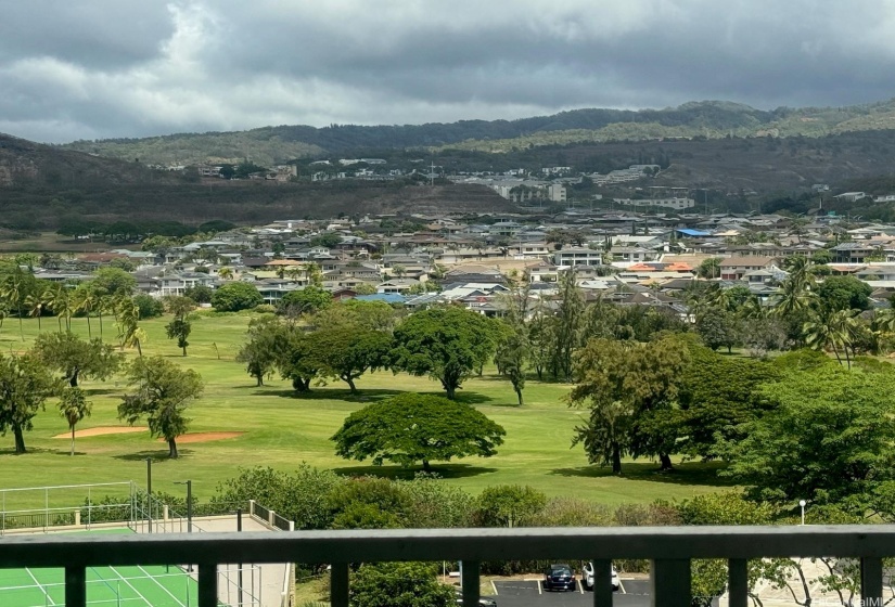 View from the balcony.