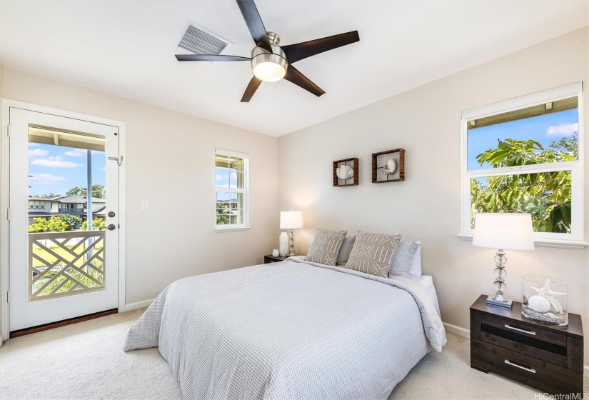 Bedroom 2 with Balcony