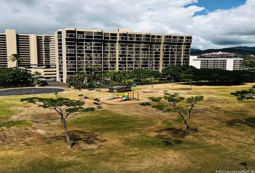 The park overlooking from the Lanai