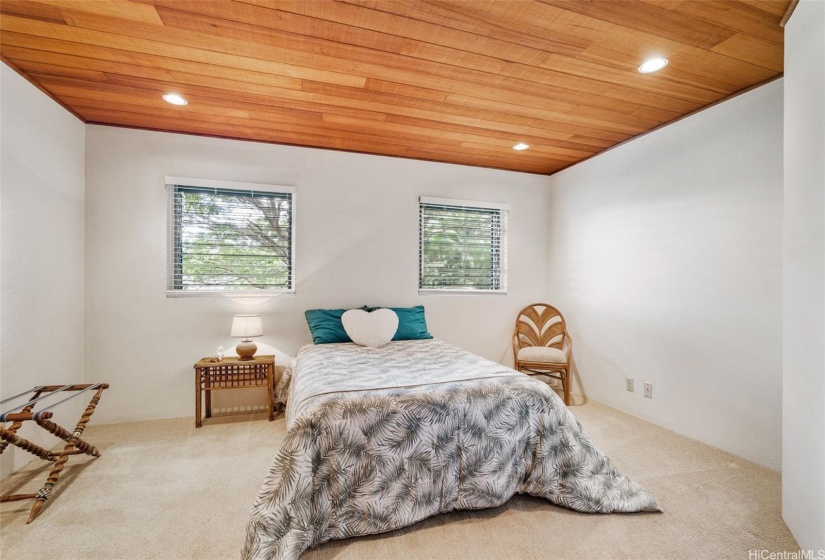 Bedroom at the end of the hall