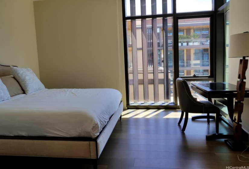 Master bedroom with Magic Island view