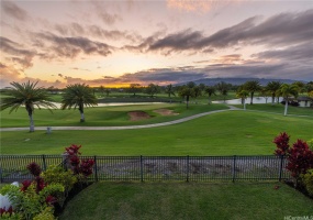 View of the 16th hole of Hoakalei Golf Course