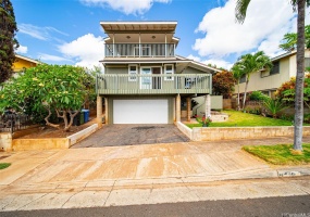 View of the home from the street