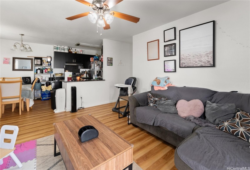 Living Room to Kitchen