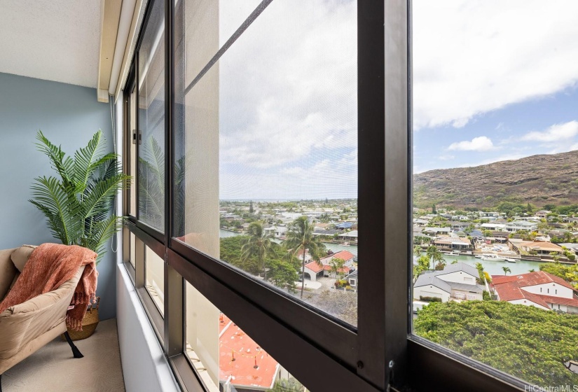 View from the second bedroom.