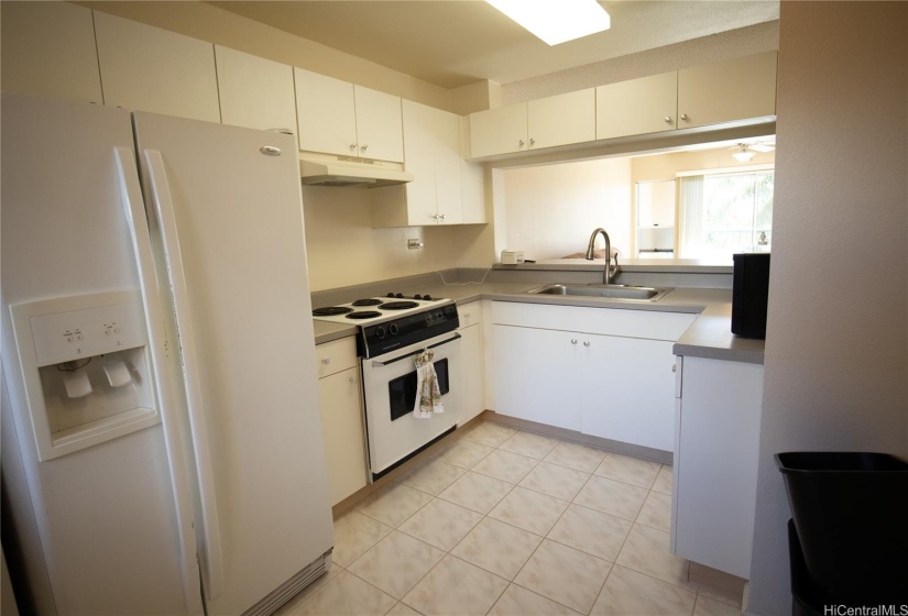 New refrigerator on its way too.  Large clean kitchen.  Easy to care for ceramic tile floors.