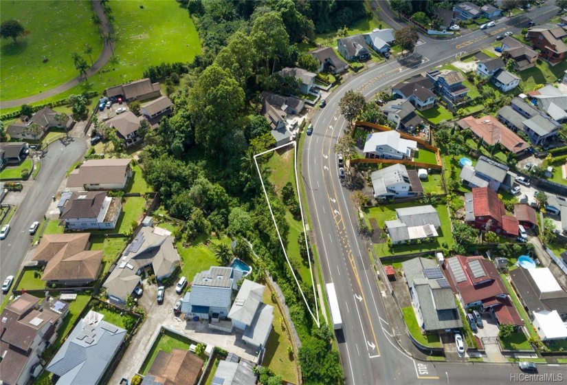 Line is for illustrative purposes only and should not be construed as actual property line.