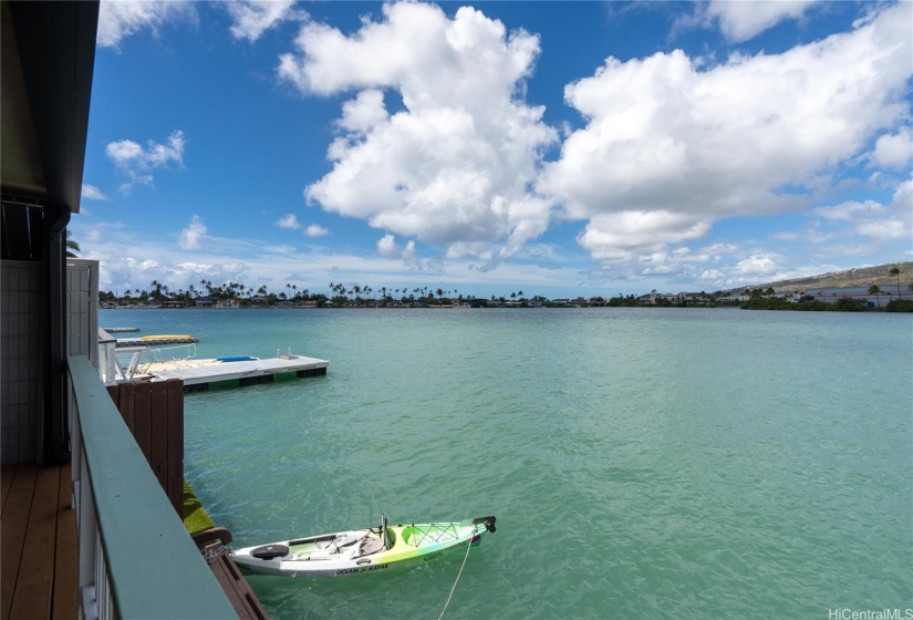 Calm waters so one can kayak, boat, SUP and so much more from your home!