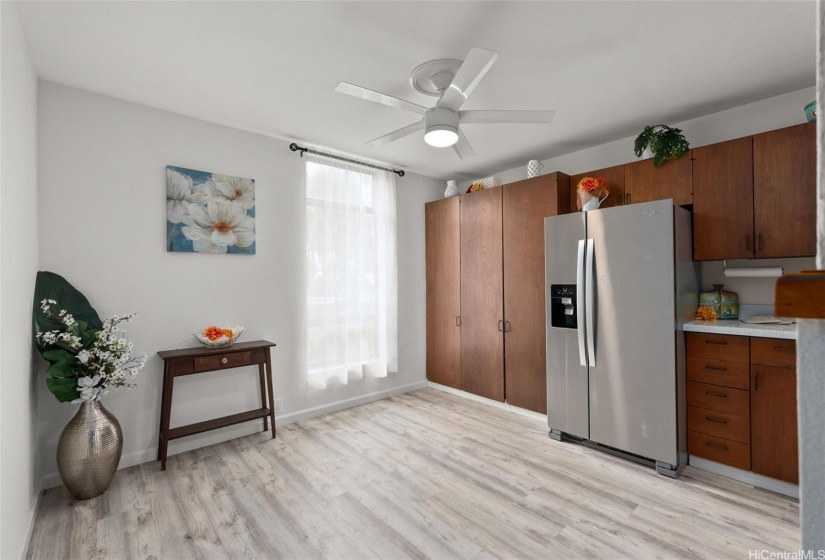 Nice open kitchen area