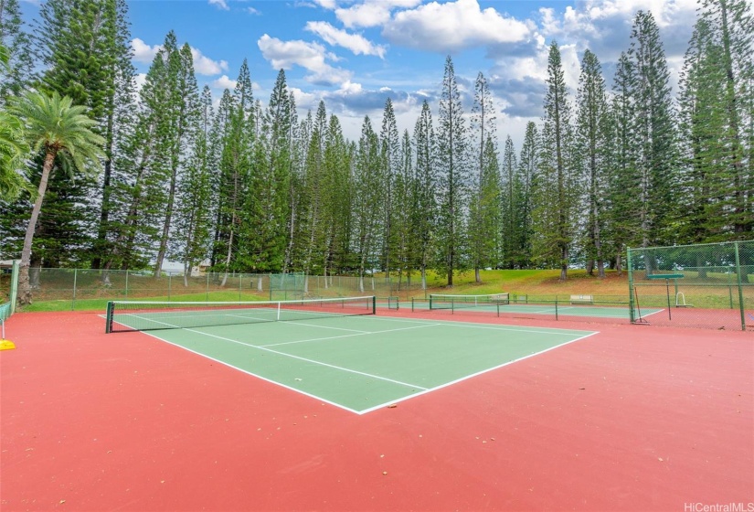 Tennis courts