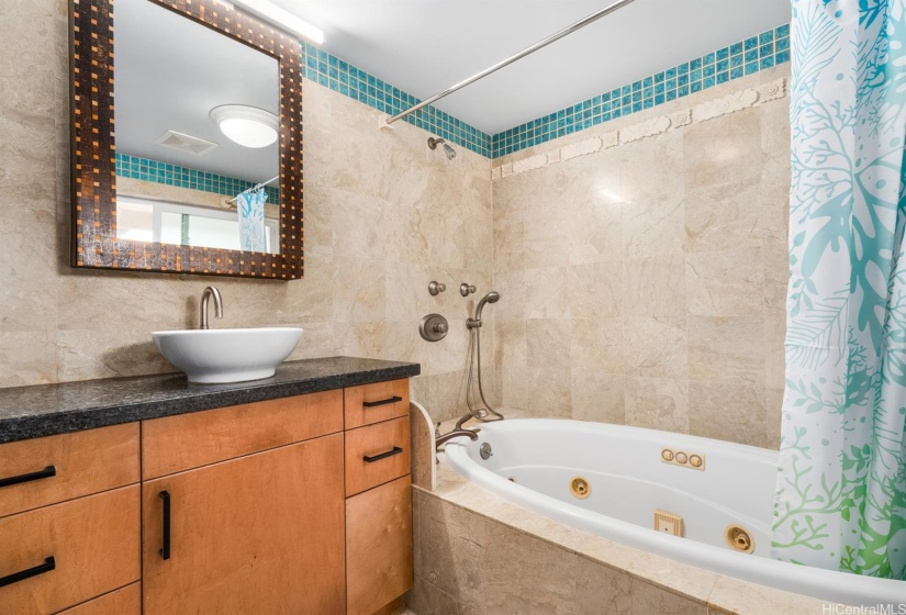 Full Bath with Jacuzzi Tub Second Floor.