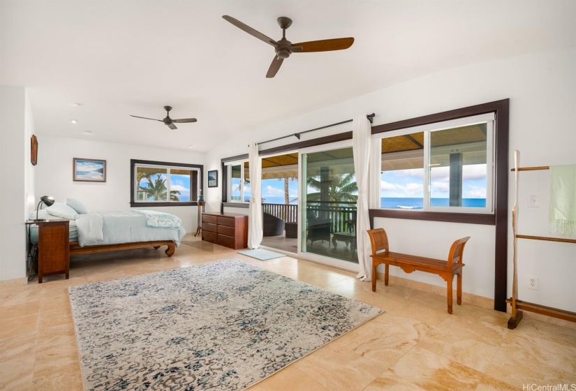 Huge Primary Suite with Gorgeous Ocean Views.