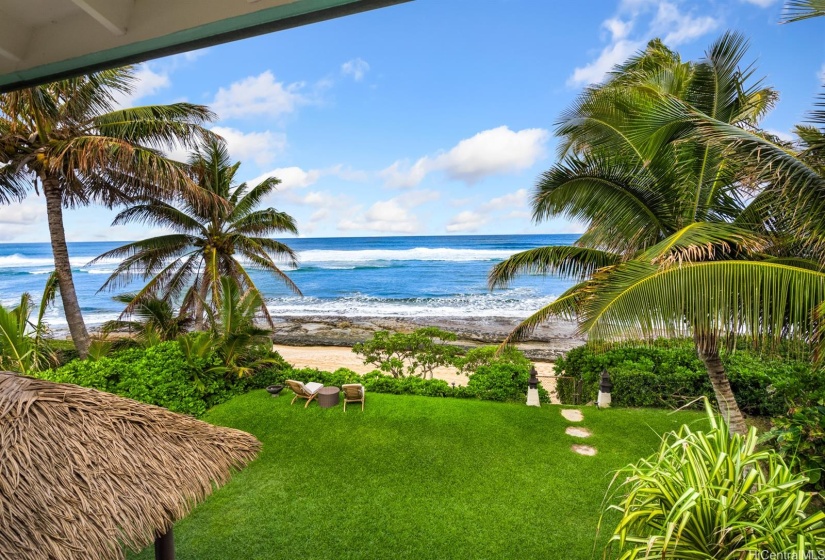 View from Lanai off the Primary Suite.