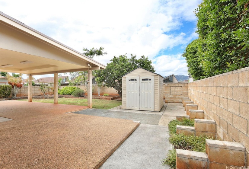 Bonus Storage Shed