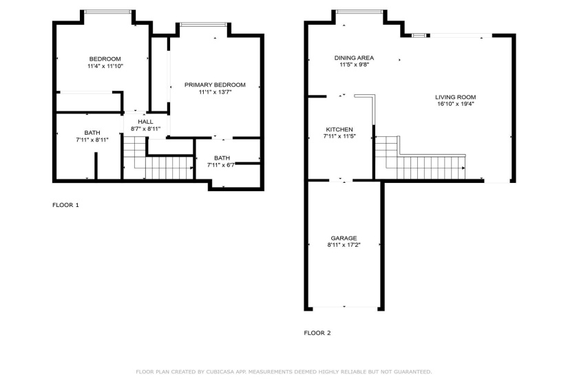 Estimated Floor Plan - Measurements are not exact