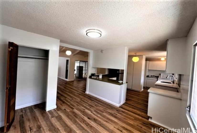 Kitchen and dining area