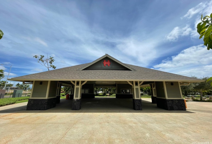 BBQ area & Rec Center