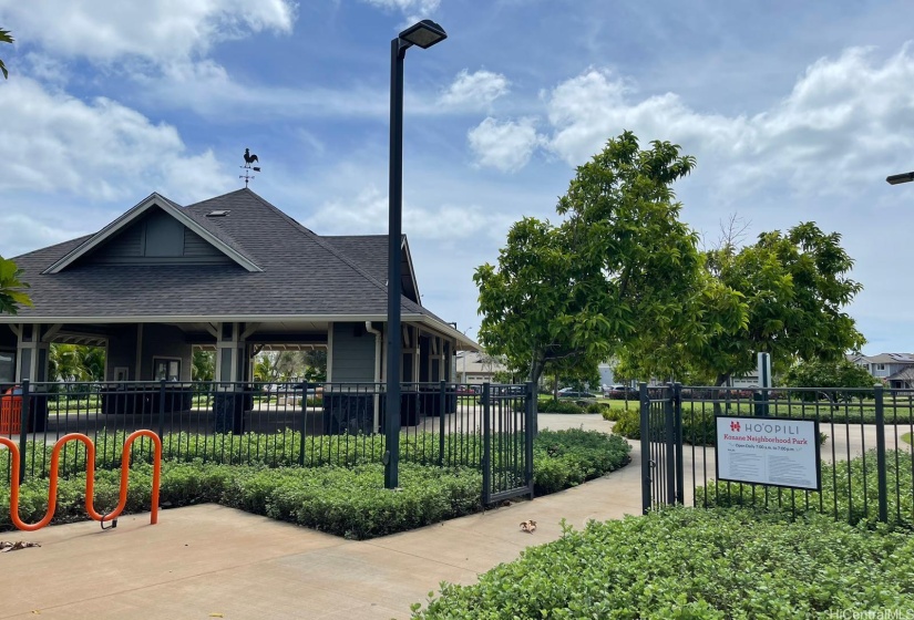 BBQ area & Rec Center