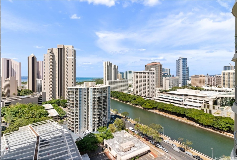 Ocean Ala Wai Canal