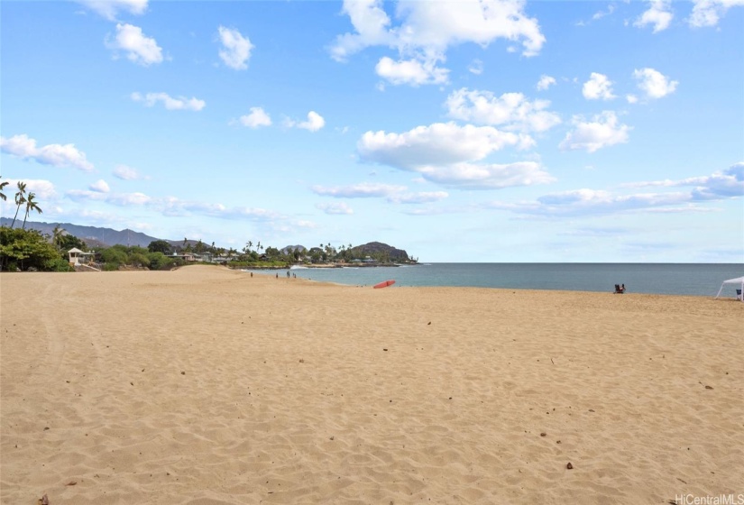 Makaha Beach very near by