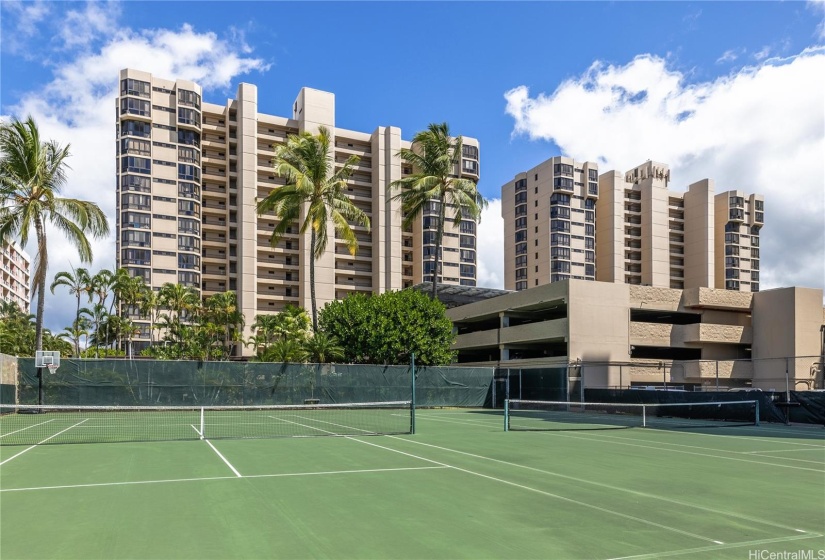 Many great amenities to enjoy including TWO tennis courts