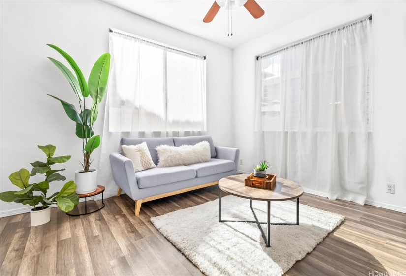 Light filled Living Room