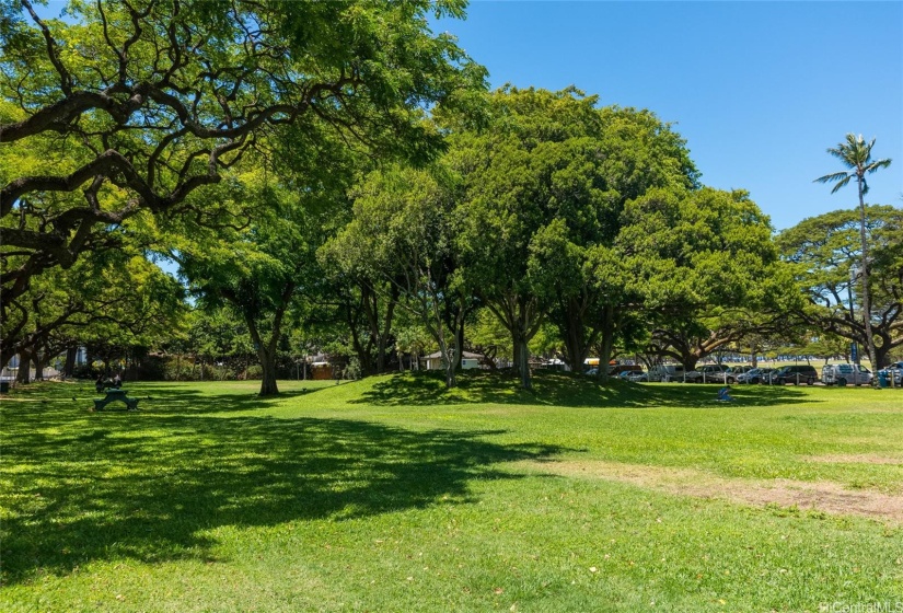 Kapiolani Park is across the Gregg Apts.