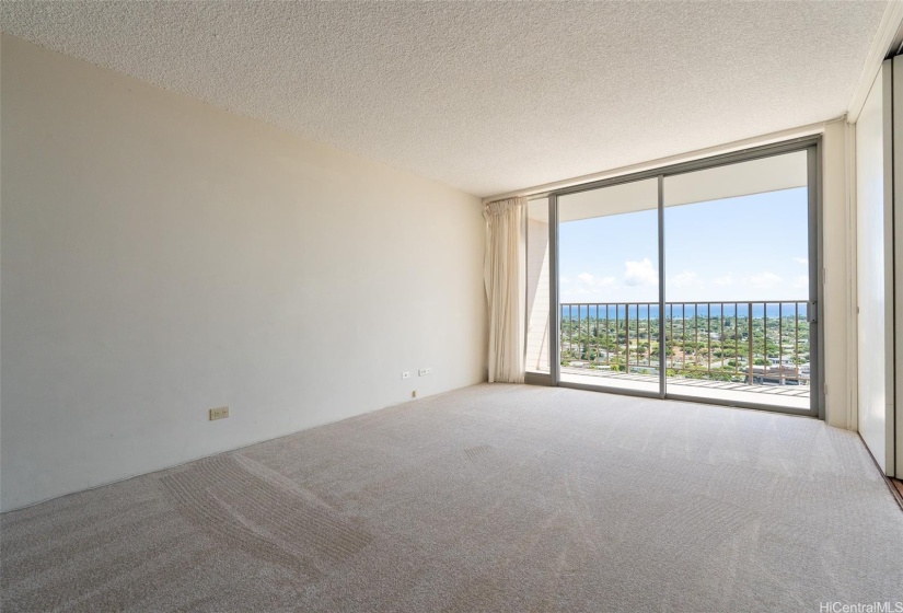 Living room and lanai