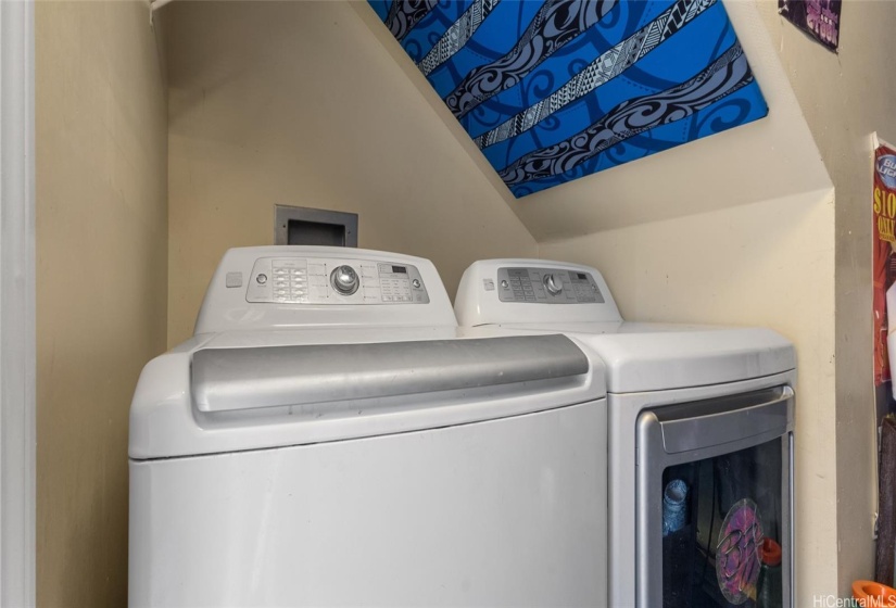Laundry room.