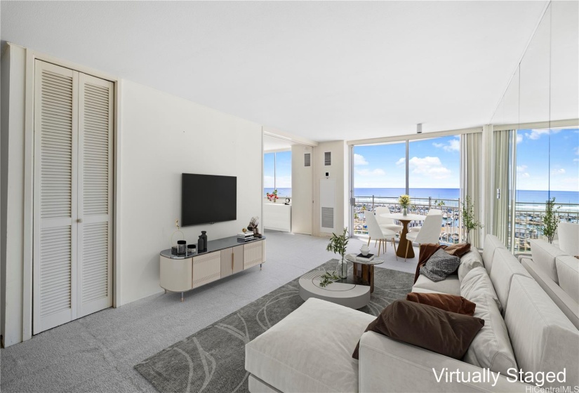 Enjoy a comfortable space filled with natural light.