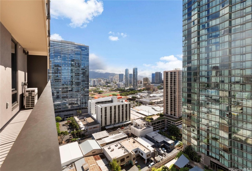 View from apartment facing East