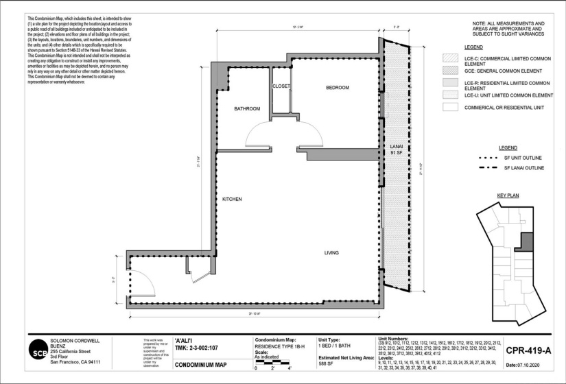 Apt. 2212 Floor Plan