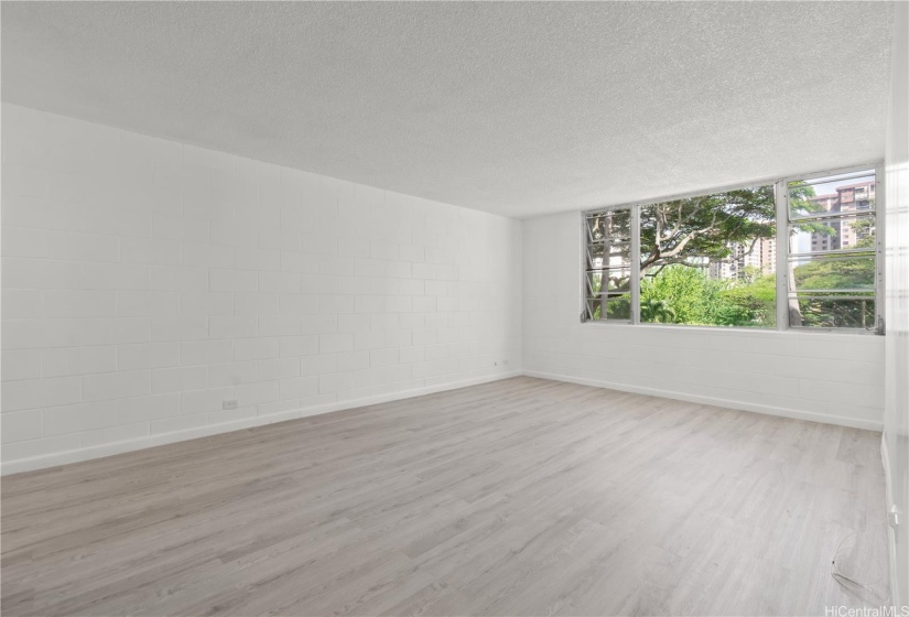 Living Room from front door entry