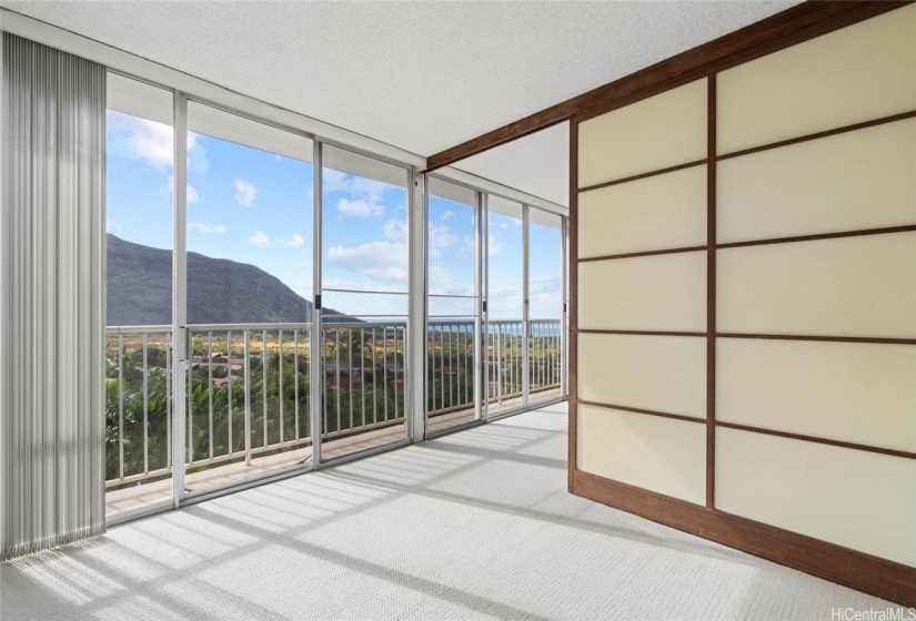 Stunning unobstructed views! from the bedroom!