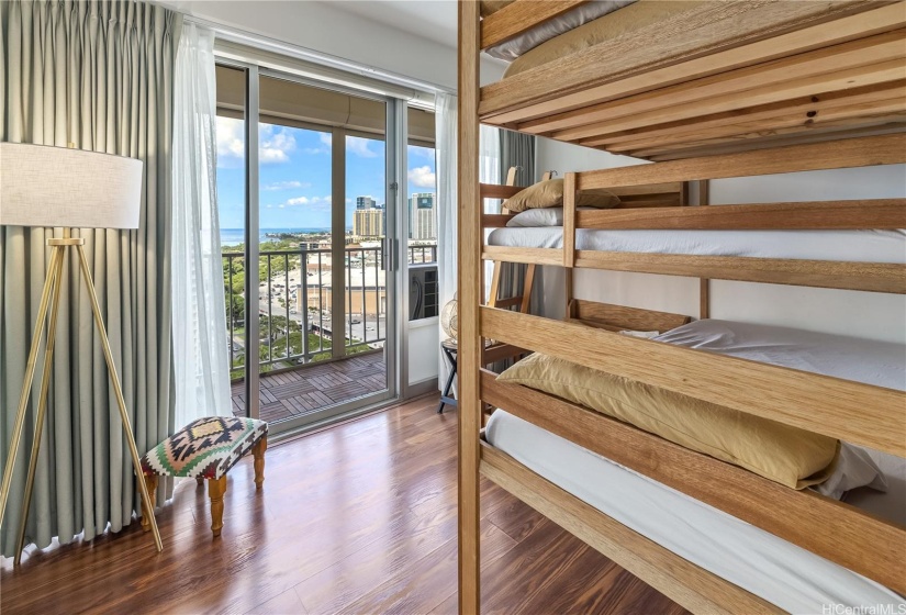 Custom made bunk beds in 2nd bedroom