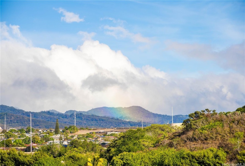 Mountain views from lanai.