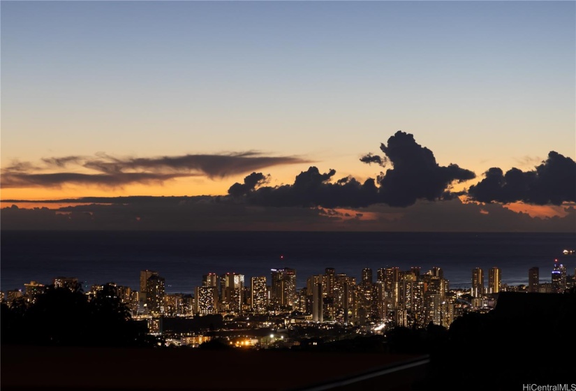 City view from lanai